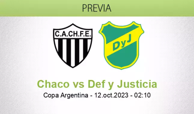 Pronóstico Chaco For Ever Defensa y Justicia