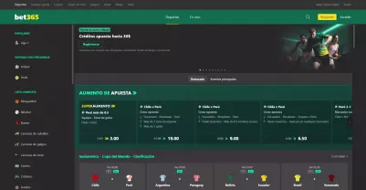 Bet365 Apuestas Pantalla Mejor Casa de Apuestas