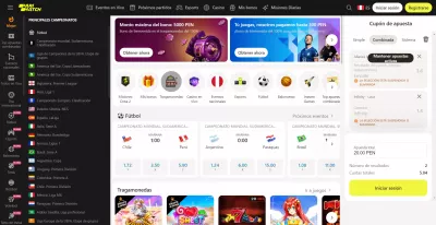 Parimatch Apuestas Pantalla Mejor Casa de Apuestas