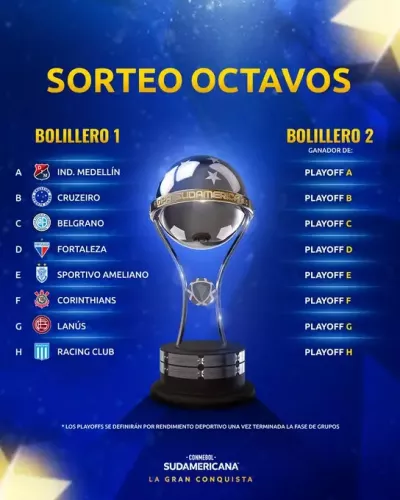 Copa Sudamericana - Sorteo Octavos