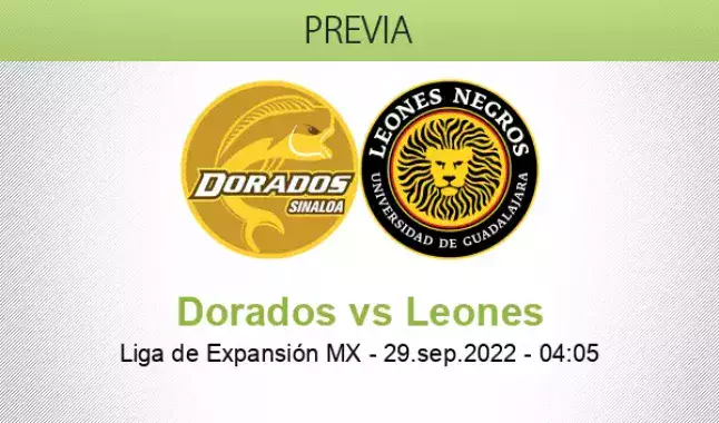 Pronóstico Dorados Universidad Guadalajara