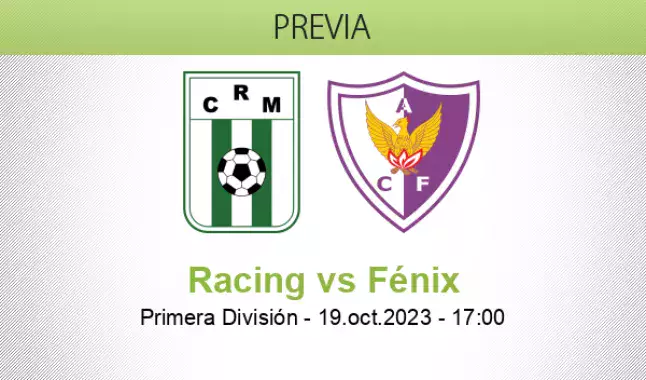 Racing Montevideo 3 vs 1 Fénix por la Primera División de Uruguay