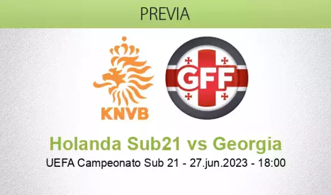 Países bajos sub-21 contra georgia sub-21